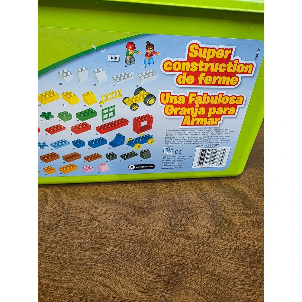 LEGO Duplo 5488 Ultimate Farm Building Set 101 Pieces with Storage Bin 2-5 Years